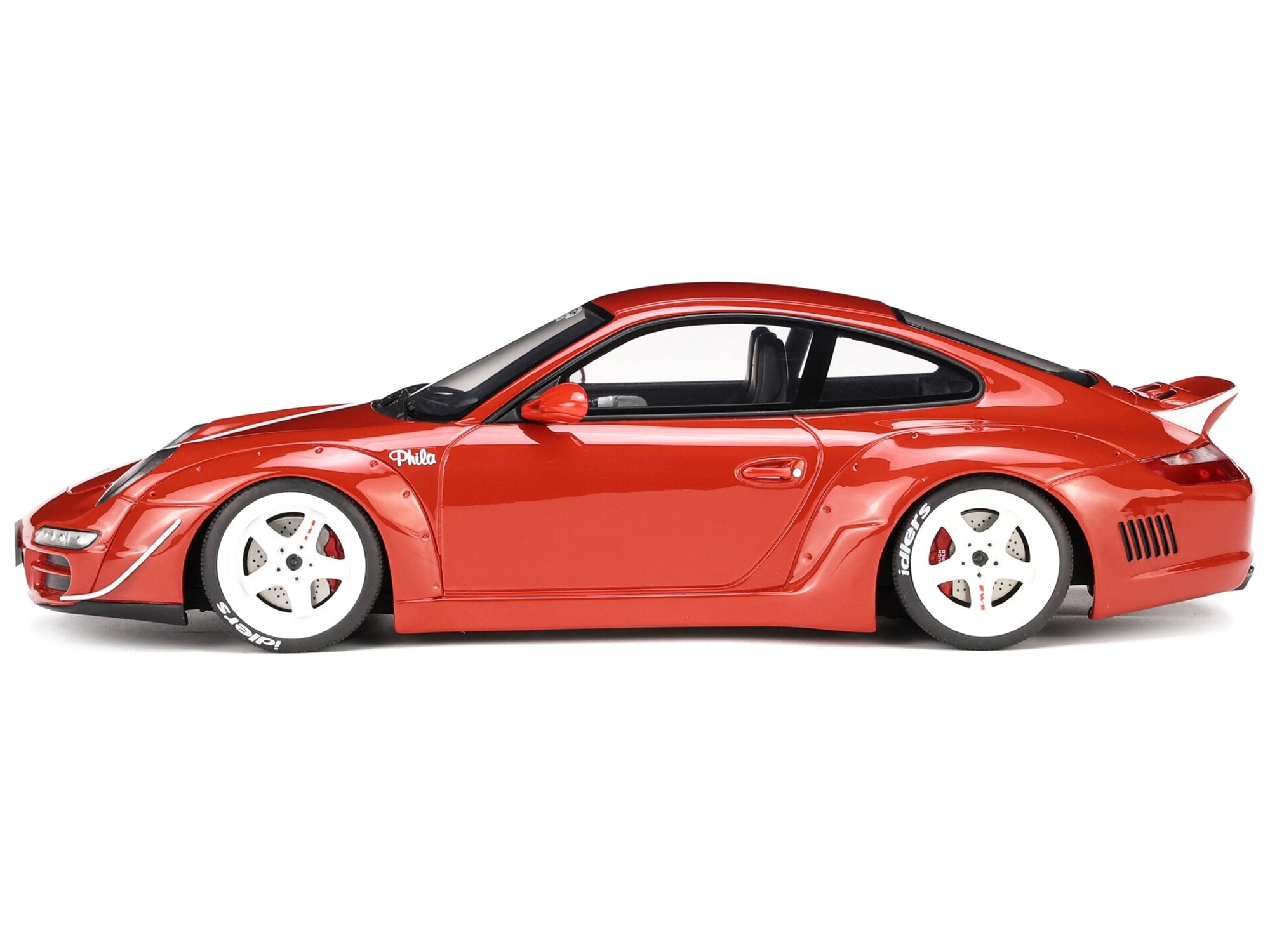 2021 Porsche 911 RWB "AKA Phila" Red 1/18 Model Car by GT Spirit - Premium Porsche Models from GT Spirit - Just $185.99! Shop now at Rapidvehicles