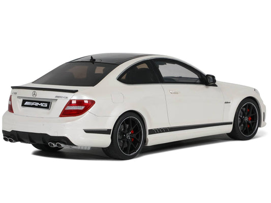 Mercedes-Benz C63 AMG 507 Diamond White with Black Top 1/18 Model - Premium Mercedes Models from GT Spirit - Just $201.59! Shop now at Rapidvehicles