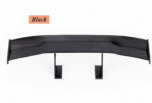 Color: Dark Grey - GT Style Carbon Look Car Rear Spoiler Mini - Premium Exterior Parts from TY body kit - Just $4.99! Shop now at Rapidvehicles