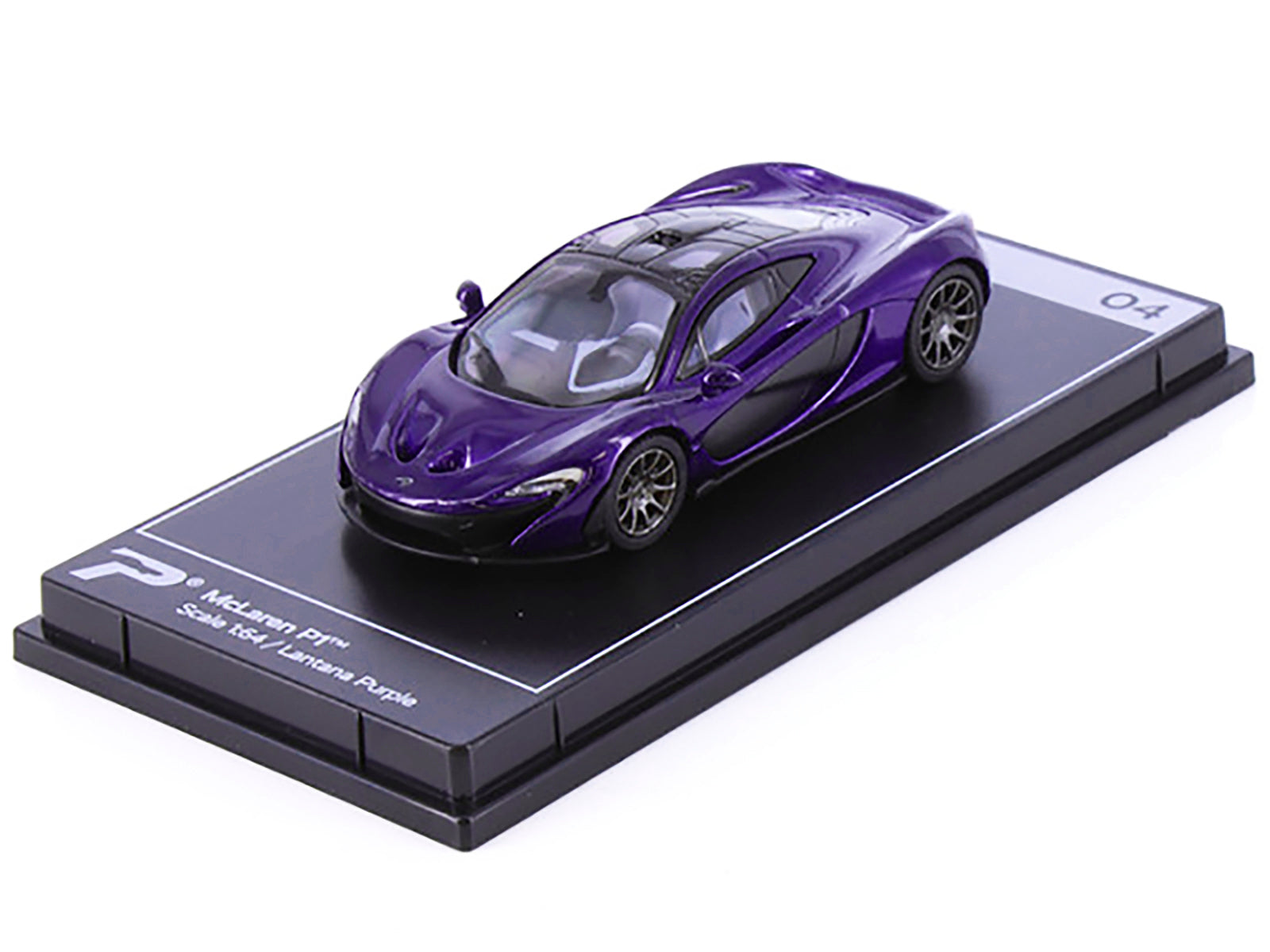 McLaren P1 Lantana Purple Metallic with Black Top "Hypercar League Collection" 1/64 Diecast Model Car by PosterCars - Premium  from PosterCars - Just $21.99! Shop now at Rapidvehicles