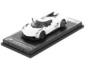 Koenigsegg Jesko Absolut Crystal White Metallic "Hypercar League Collection" 1/64 Diecast Model Car by PosterCars - Premium  from PosterCars - Just $21.99! Shop now at Rapidvehicles