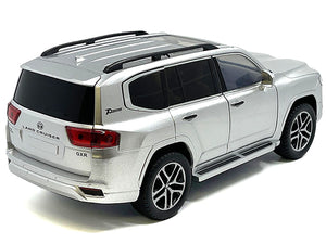 Toyota Land Cruiser Silver Metallic with Sun Roof 1/24 Diecast Model Car - Premium Toyota Models from Other - Just $57.18! Shop now at Rapidvehicles