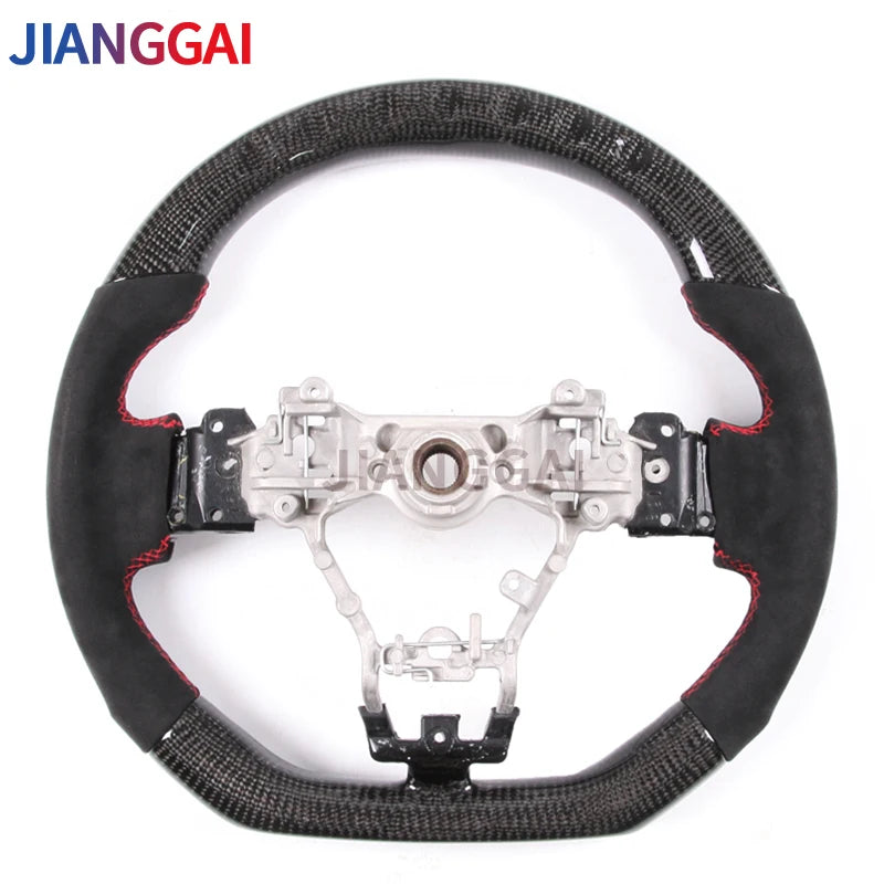 Carbon Fiber LED Steering Wheel Fit For Subaru stt/sti/ wrx 86 brz 2015-2021 Itlay Alcantara
