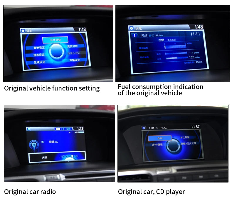 Car Media Player For Honda Accord 9 9.5,2013 2014 2015 2016 2017 5G Wireless Carplay Android Auto Bluetooth Phones, Music