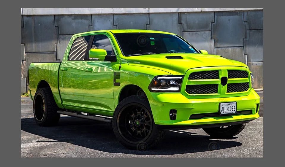 Head Lamp For Dodge Ram1500 2009-2018 Head Lights Led Fog Lights DRL Daytime Running Lights Tuning Car Accessories Ram2500