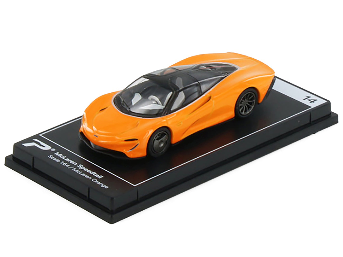 McLaren Speedtail McLaren Orange with Black Top "Hypercar League