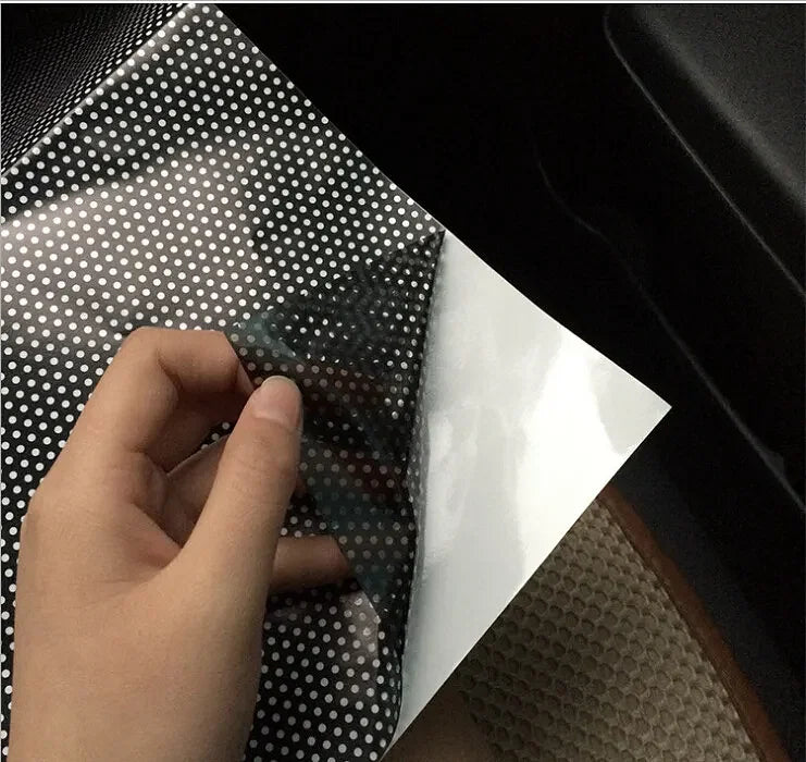 Size: 85*145cm - Car Styling 2pcs/set PVC Car Side Window Sunshades Electrostatic Sticker Sunscreen Film Stickers Cover Automobiles Accessories - Premium Exterior Accessories from Yawlooc - Just $5.84! Shop now at Rapidvehicles