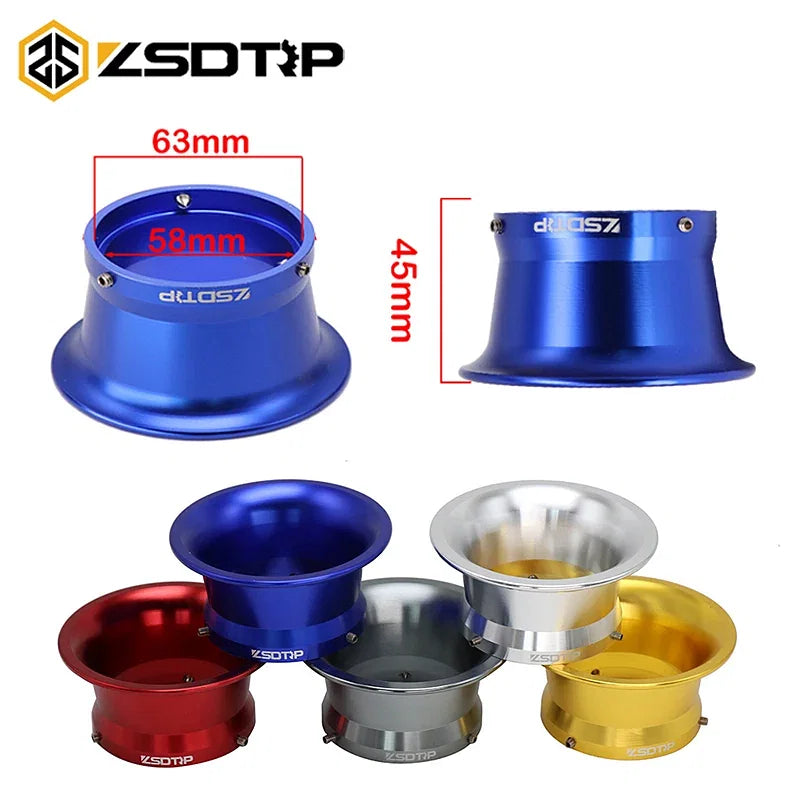 Color: Red - ZSDTRP 63mm Motorcycle Modified Carburetor Air Filter Cup The Wind Cup Horn Cup for PWK Keihin 34 36 38 40 42mm Carburtor - Premium Motorcycle Parts from Alconstar - Just $12.96! Shop now at Rapidvehicles