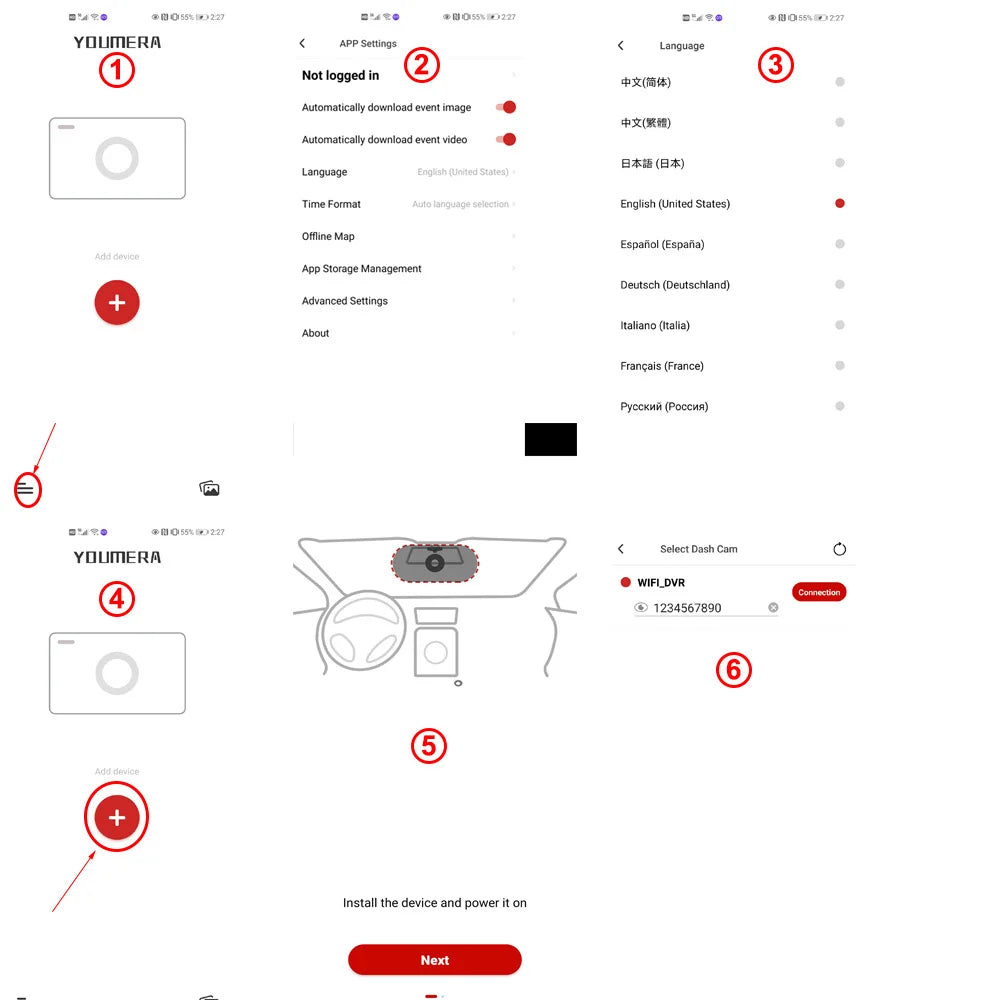 2K 1080P Car DVR Dash Cam Driving Recorder for ALFA ROMEO Stelvio Quadrifoglio for ALFA ROMEO Giulia Quadrifoglio GTA Veloce