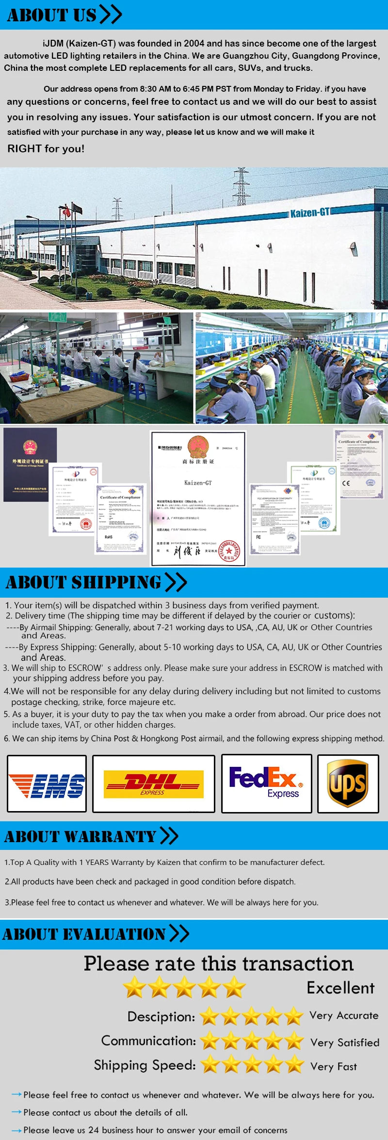 Red LED Car Rear Bumper Reflector Light For 2005-2009 Hummer H2 Rear Fog Light, Brake Tail Lights and Dynamic Turn Signal Light