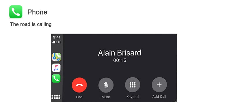 kSmart Auto Wireless CarPlay Android Auto for Alfa Romeo Stelvio & Giulia 16-19 Models Support OEM Microphone