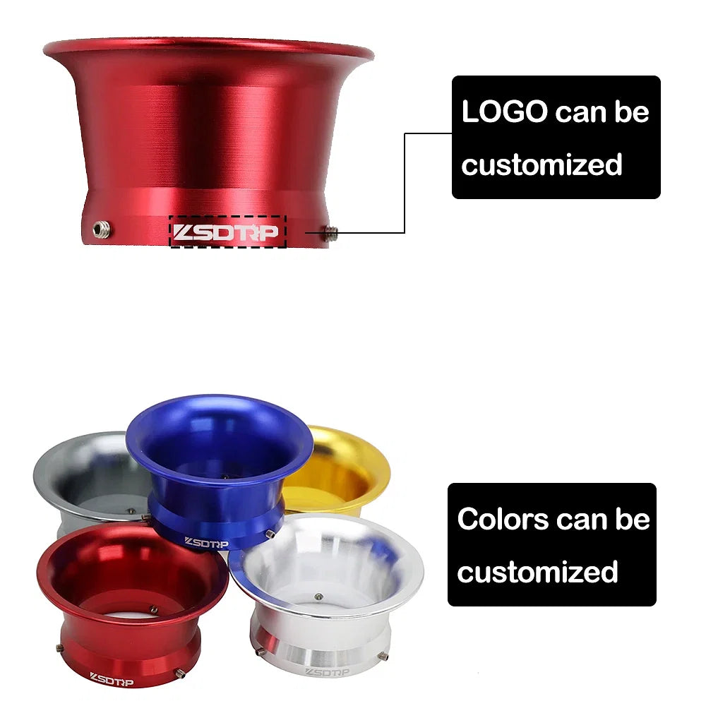 Color: Red - ZSDTRP 63mm Motorcycle Modified Carburetor Air Filter Cup The Wind Cup Horn Cup for PWK Keihin 34 36 38 40 42mm Carburtor - Premium Motorcycle Parts from Alconstar - Just $12.96! Shop now at Rapidvehicles