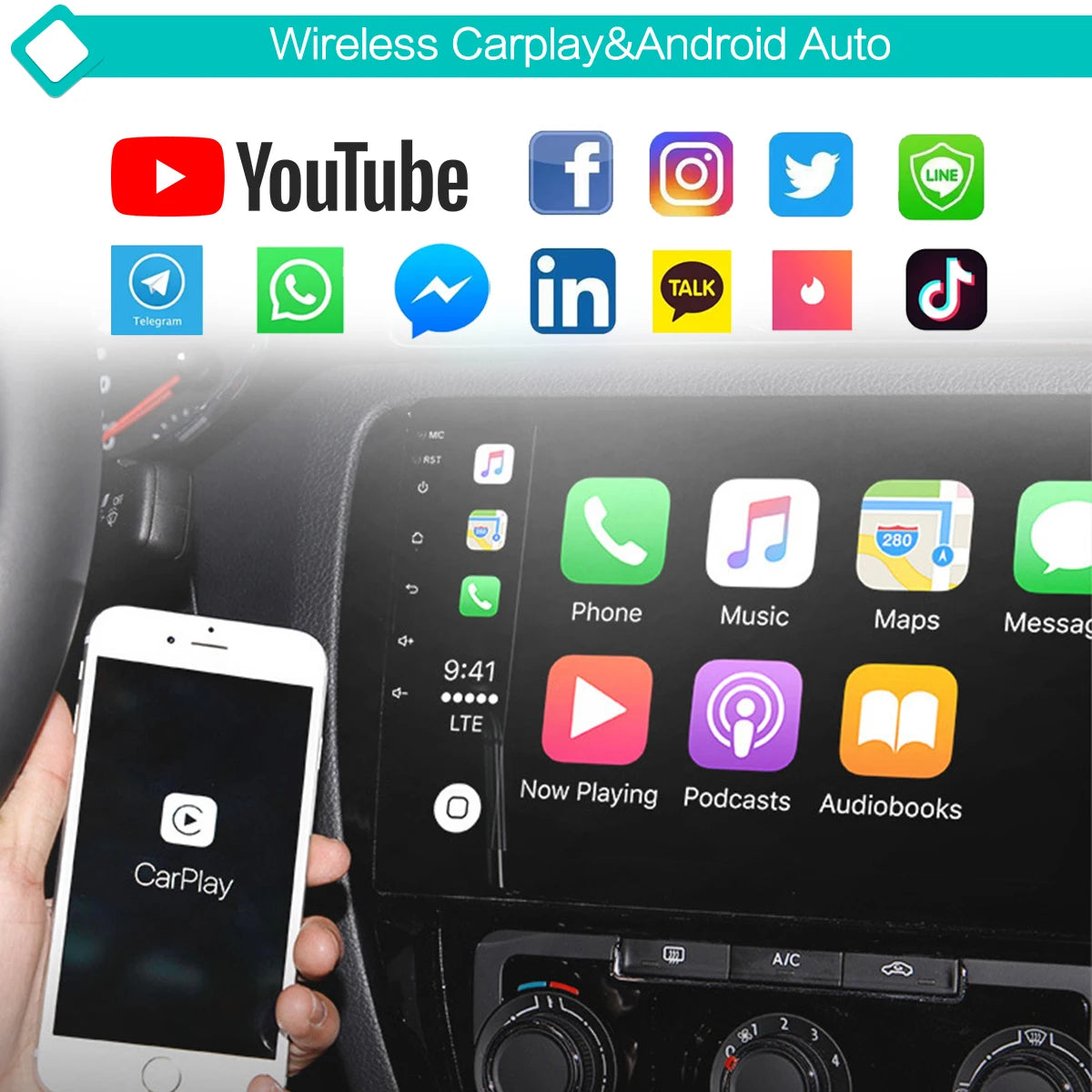 9 Inch Android Car Radio For Ferrari California 2009-2018 Navigation GPS Original Car Functions Auto Accessoires WIFI Carplay