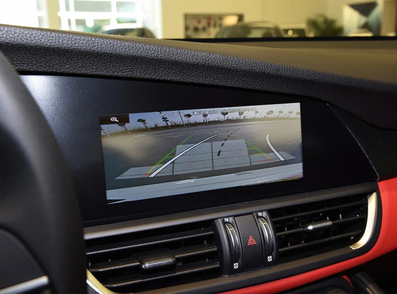 kSmart Auto Wireless CarPlay Android Auto for Alfa Romeo Stelvio & Giulia 16-19 Models Support OEM Microphone