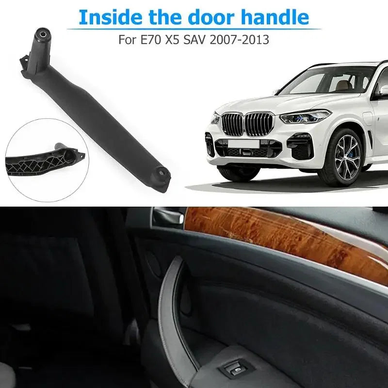 Color: Beige - Right rudder driving Inner Door Handle For BMW E70 - Premium Interior Parts from MCOUNUOLA - Just $19.79! Shop now at Rapidvehicles