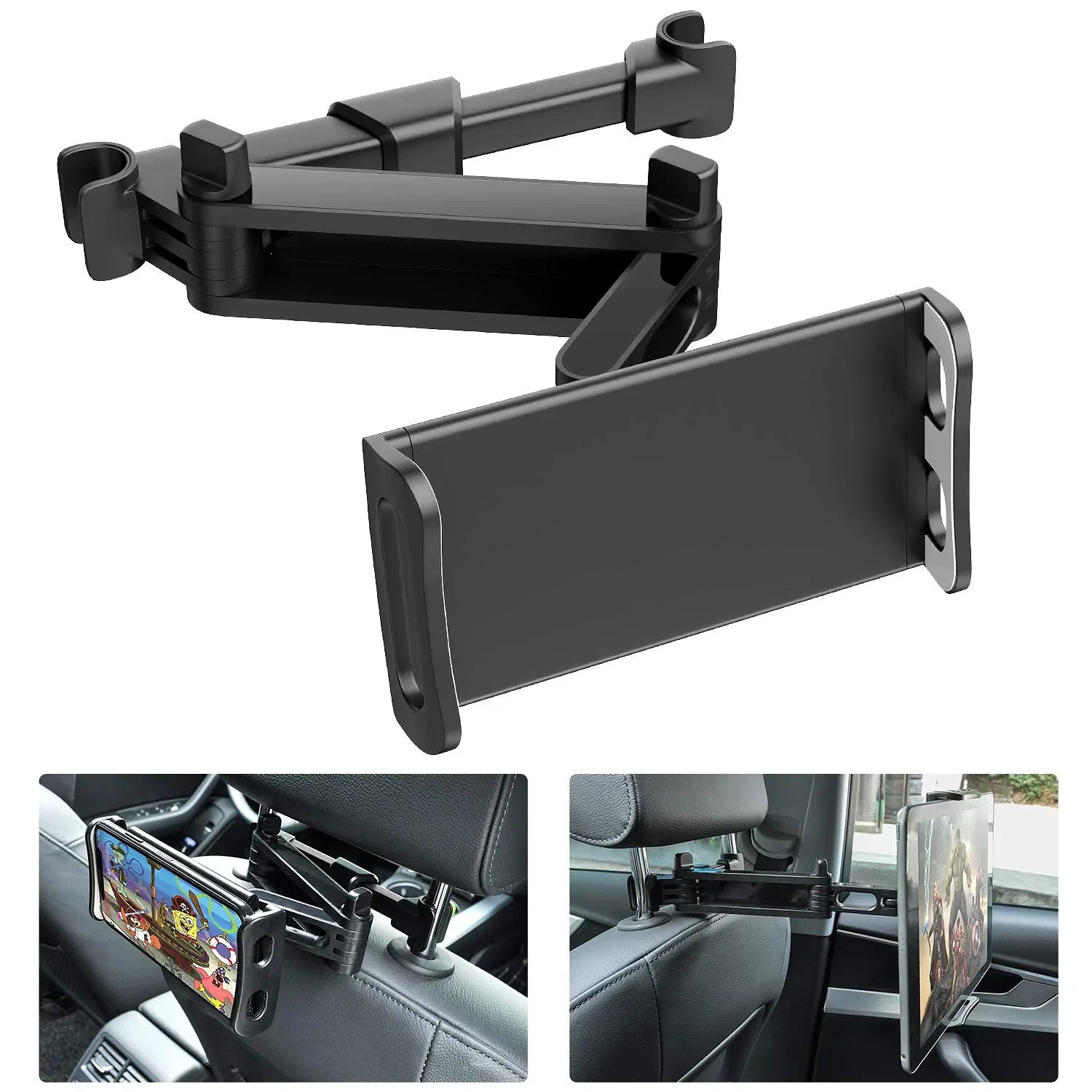 Color: Green - Telescopic Car Rear Pillow Phone Holder Tablet Car - Premium Interior Accessories from Vexverm - Just $26.99! Shop now at Rapidvehicles