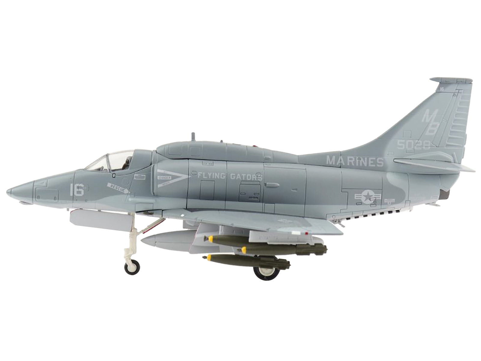 Douglas A-4F Skyhawk Attack Aircraft VMA-142 "Flying Gators" (1984) "Air Power Series" 1/72 Diecast Model by Hobby Master - Premium Aircrafts and War Planes from Hobby Master - Just $137.81! Shop now at Rapidvehicles