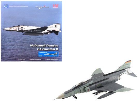 McDonnell Douglas F-4F Phantom II Fighter-Bomber Aircraft "AF72-257 20th Fighter Squadron 49th Fighter Wing Holloman AFB" (2002) United States Air Force "Air Power Series" 1/72 Diecast Model by Hobby Master free shipping USA