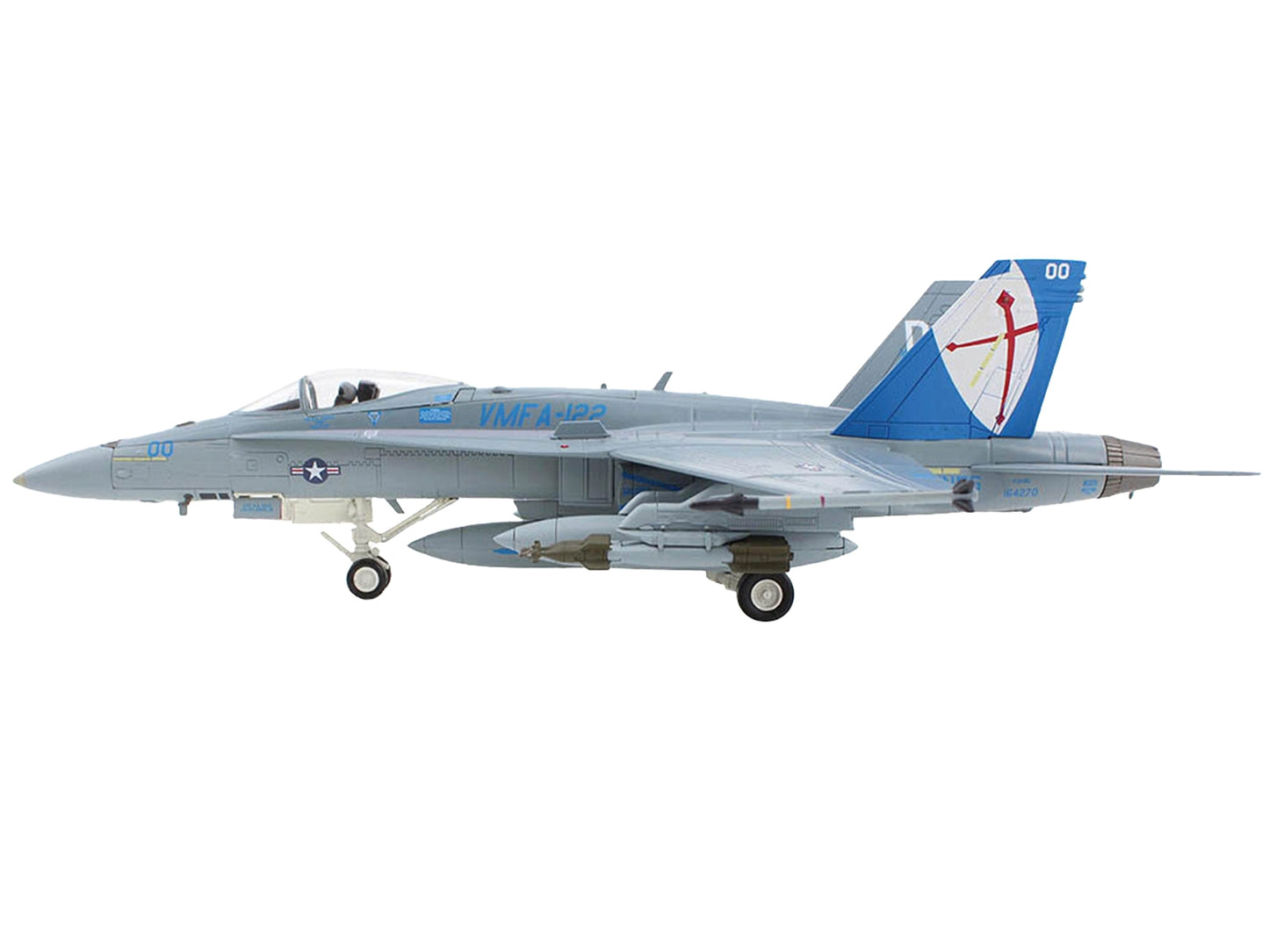 McDonnell Douglas F/A-18D Hornet Aircraft "VMFA-122 Crusaders - Premium McDonnell Douglas from Hobby Master - Just $163.99! Shop now at Rapidvehicles