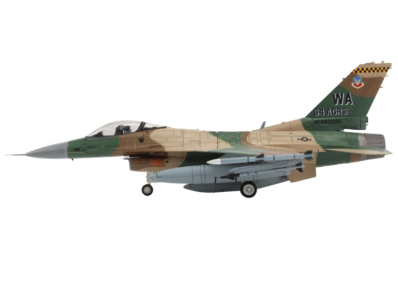 Lockheed F-16C Fighting Falcon Fighter Aircraft "Lizard 64th Aggressor Squadron Commander" (2009-2010) United States Air Force "Air Power Series" 1/72 Diecast Model by Hobby Master - Premium Military Models from Hobby Master - Just $137.99! Shop now at Rapidvehicles