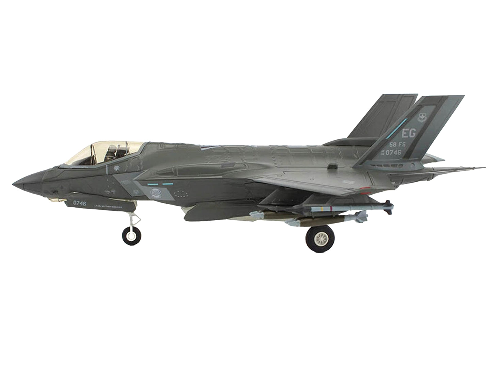 Lockheed F-35A Lightning II Aircraft "58th FS Elgin AFB" United States Air Force "Air Power Series" 1/72 Diecast Model by Hobby Master - Premium Lockheed from Hobby Master - Just $137.99! Shop now at Rapidvehicles