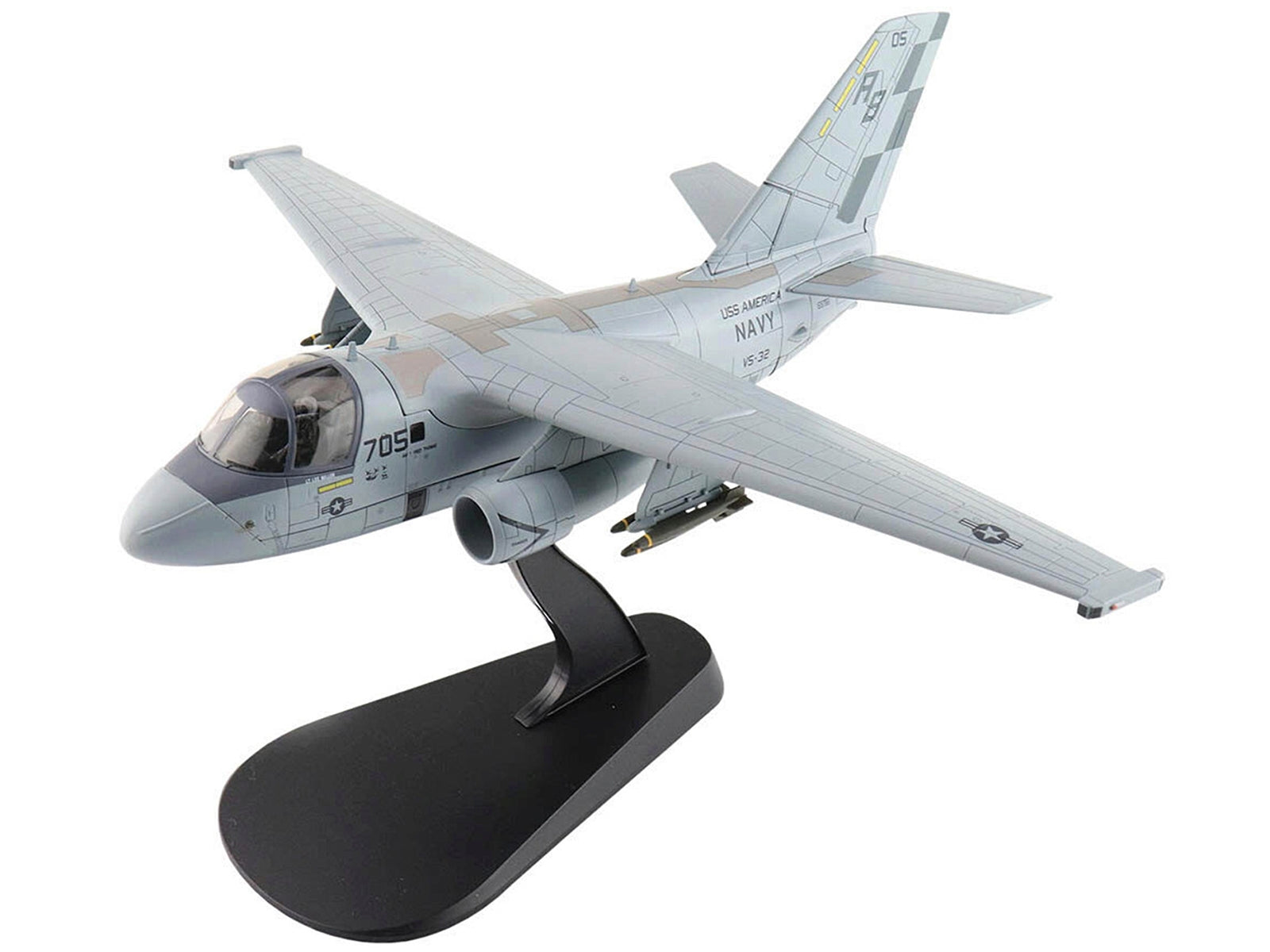 Lockheed S-3B Viking Aircraft "Desert Storm VS-32 Maulers USS America" United States Navy "Air Power Series" 1/72 Diecast Model by Hobby Master - Premium Military Models from Hobby Master - Just $142.99! Shop now at Rapidvehicles