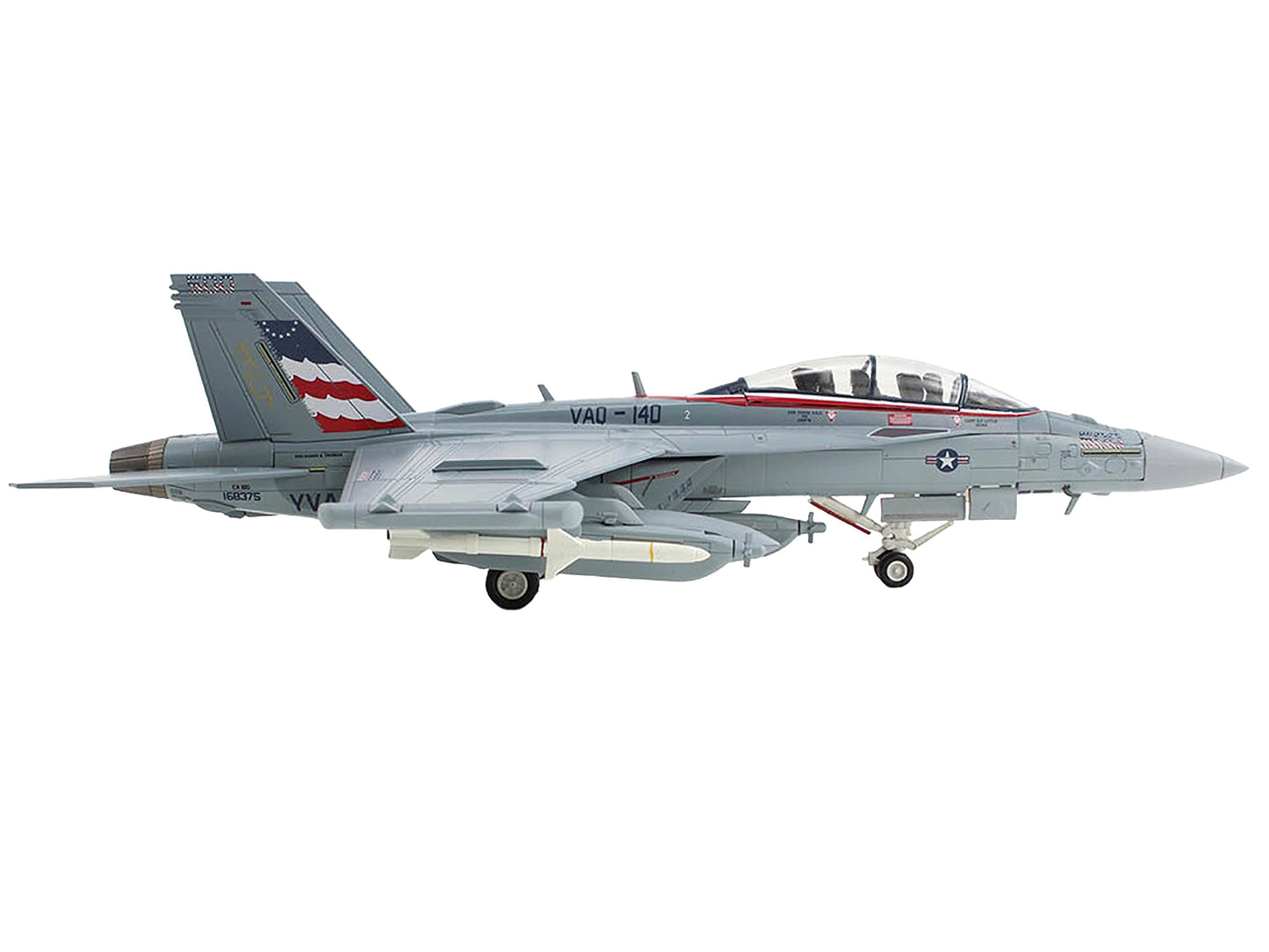 Boeing EA-18G Growler Aircraft "VAQ-140 Patriots USS Harry S. - Premium Boeing from Hobby Master - Just $207.99! Shop now at Rapidvehicles