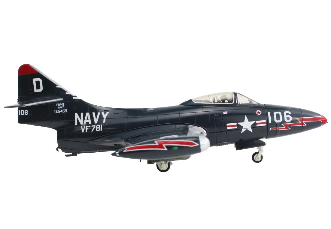 Grumman F9F-5 Panther Aircraft "Mig-15s Killer VF-781 Royce Williams" United States Navy "Air Power Series" 1/48 Diecast Model by Hobby Master - Premium Grumman from Hobby Master - Just $145.99! Shop now at Rapidvehicles