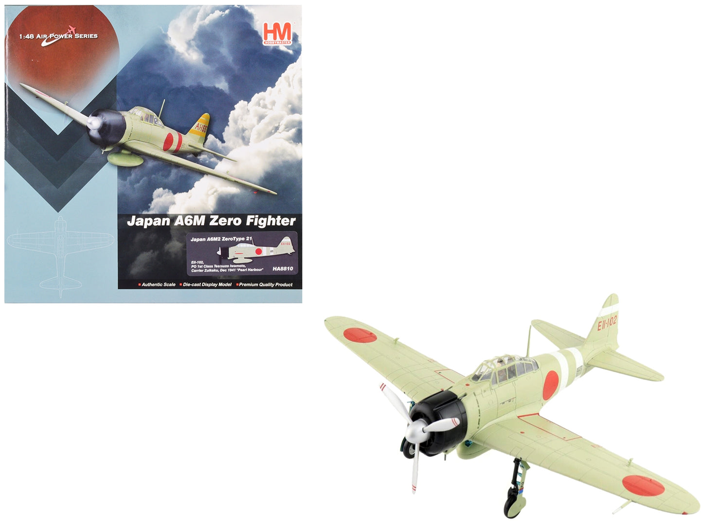 Mitsubishi A6M2 ZeroType 21 Fighter Aircraft "PO 1st Class - Premium Military Models from Hobby Master - Just $155.99! Shop now at Rapidvehicles