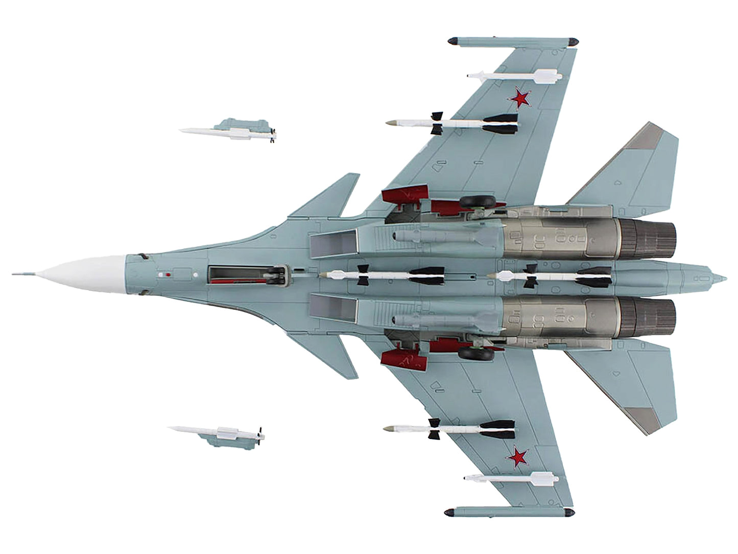 Sukhoi Su-30SM Flanker-C Fighter Aircraft "Kubinka AB Russia" - Premium Military Models from Hobby Master - Just $188.99! Shop now at Rapidvehicles