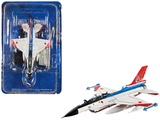 Mitsubishi F-2B Fighter Aircraft "Air Development and Test Wing 60th Anniversary" (2015) Japan Air Self-Defense Force 1/100 Diecast Model by Hachette Collections - Use code SHOPAPP15 to get 15 percent off