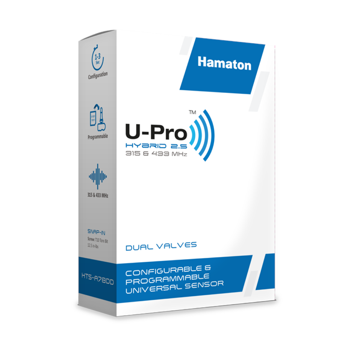 HTS-A78DD - U-Pro Hybrid 2.5 Universal Sensor w/ Dual Valves - Premium TPMS Sensors from Hamaton - Just $55.76! Shop now at Rapidvehicles