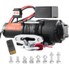 VEVOR Electric Winch, 12V 4500 lb Load Capacity Nylon Rope Winch, IP55 1/4" x 39ft ATV UTV Winch with Wireless Handheld Remote & Hawse Fairlead for Towing Jeep Off-Road SUV Truck Car Trailer Boat - Premium Electric Winch from VEVOR - Just $153.39! Shop now at Rapidvehicles