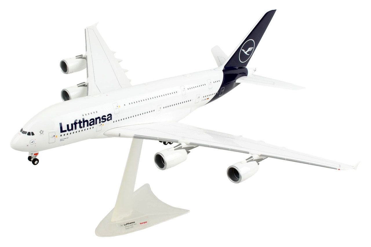 Airbus A380 Commercial Aircraft "Lufthansa" (D-AIMK) White with - Premium Airbus from Herpa - Just $199.53! Shop now at Rapidvehicles