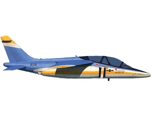 Lockheed Alpha Jet Aircraft "VTX-TS Competition" United States Navy "Military" Series 1/72 Diecast Model Airplane by Herpa free shipping USA