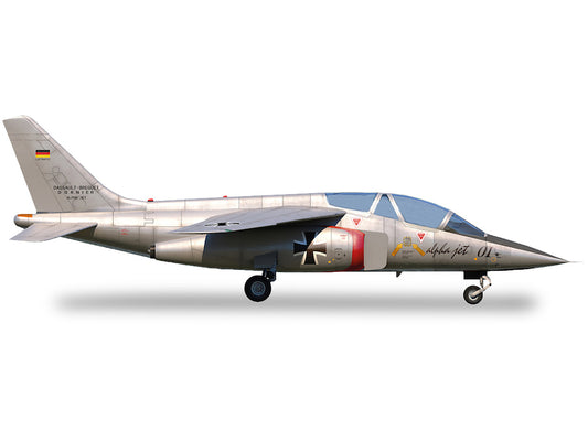Dassault Alpha Jet Aircraft "01 Prototype" Registration AT24 "Military" Series 1/72 Diecast Model Airplane by Herpa free shipping USA