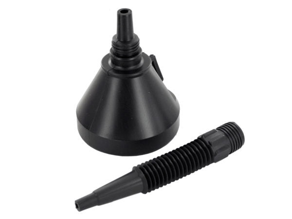 Black Oil Funnel with Attachment ( Case of 24 ) - Premium Auto Care & Maintenance from Rapidvehicles - Just $71.99! Shop now at Rapidvehicles