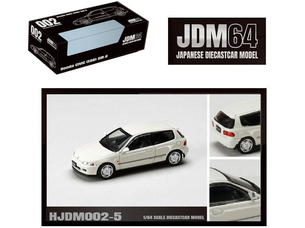 Honda Civic (EG6) SIR-II RHD (Right Hand Drive) Frost White - Premium Honda Models from Hobby Japan - Just $36.89! Shop now at Rapidvehicles