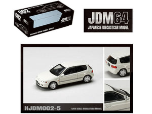 Honda Civic (EG6) SIR-II RHD (Right Hand Drive) Frost White "JDM64" Series 1/64 Diecast Model Car by Hobby Japan - Premium Honda Models from Hobby Japan - Just $33.33! Shop now at Rapidvehicles