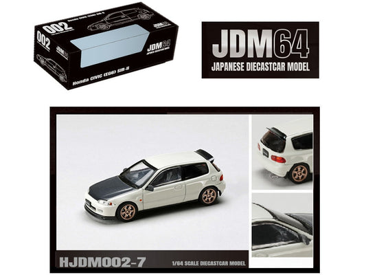 Honda Civic (EG6) SIR-II RHD (Right Hand Drive) Frost White with - Premium Honda Models from Hobby Japan - Just $40.49! Shop now at Rapidvehicles