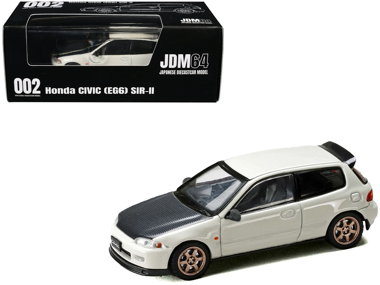 Honda Civic (EG6) SIR-II RHD (Right Hand Drive) Frost White with - Premium Honda Models from Hobby Japan - Just $40.49! Shop now at Rapidvehicles