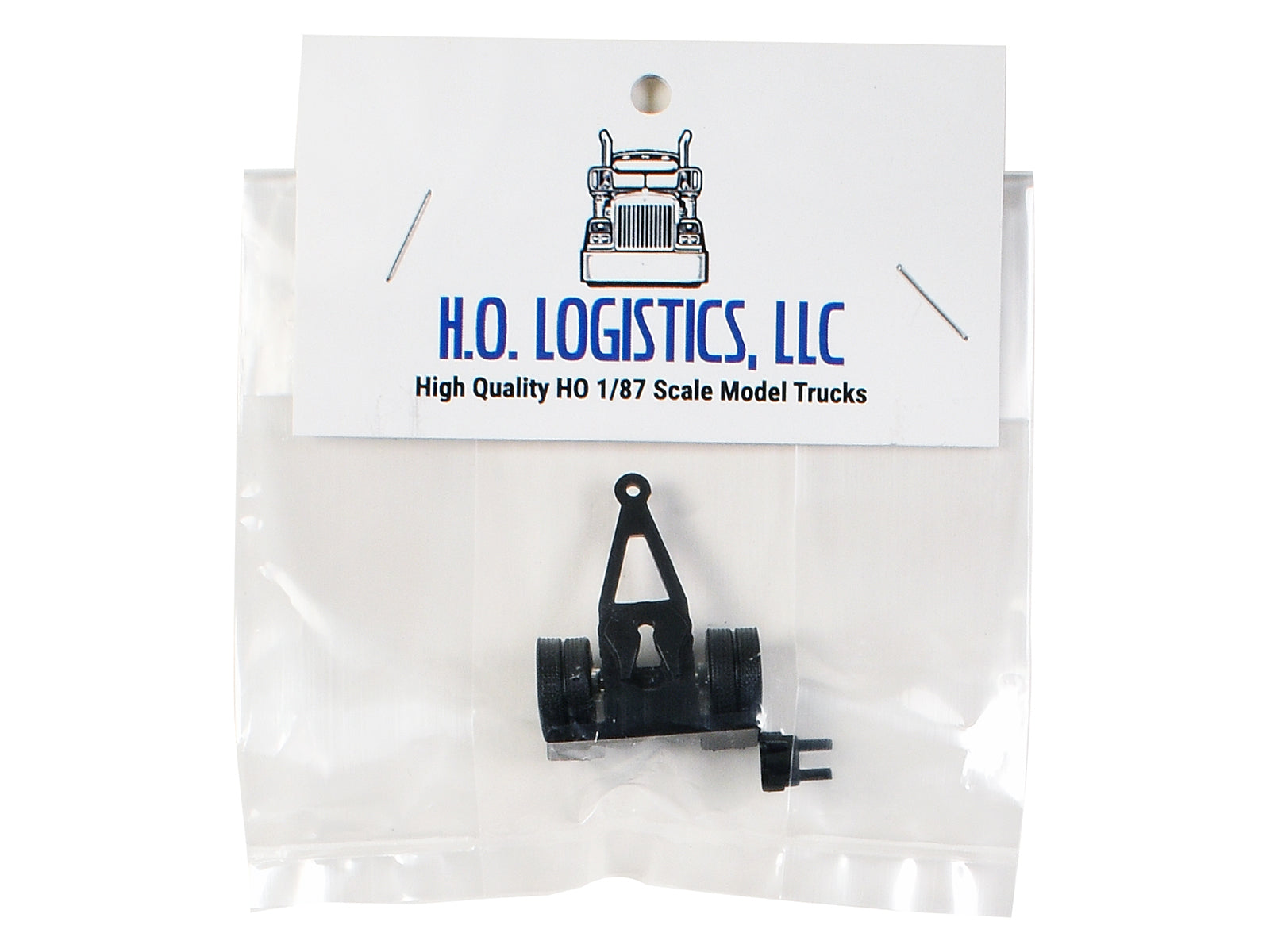 Trailer Dolly Black Kit 1/87 (HO) Plastic Model Car by HO Logistics free shipping USA