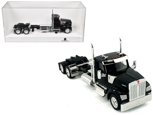 Kenworth W990 2-Axel Day Cab Black 1/87 (HO) Plastic Model Car by HO Logistics free shipping USA