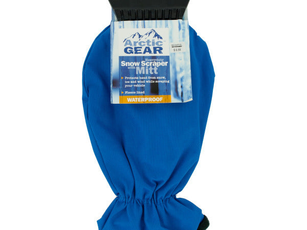 Waterproof Fleece Lined Snow Scraper Mitt ( Case of 24 ) - Premium Auto Care & Maintenance from Rapidvehicles - Just $78.99! Shop now at Rapidvehicles