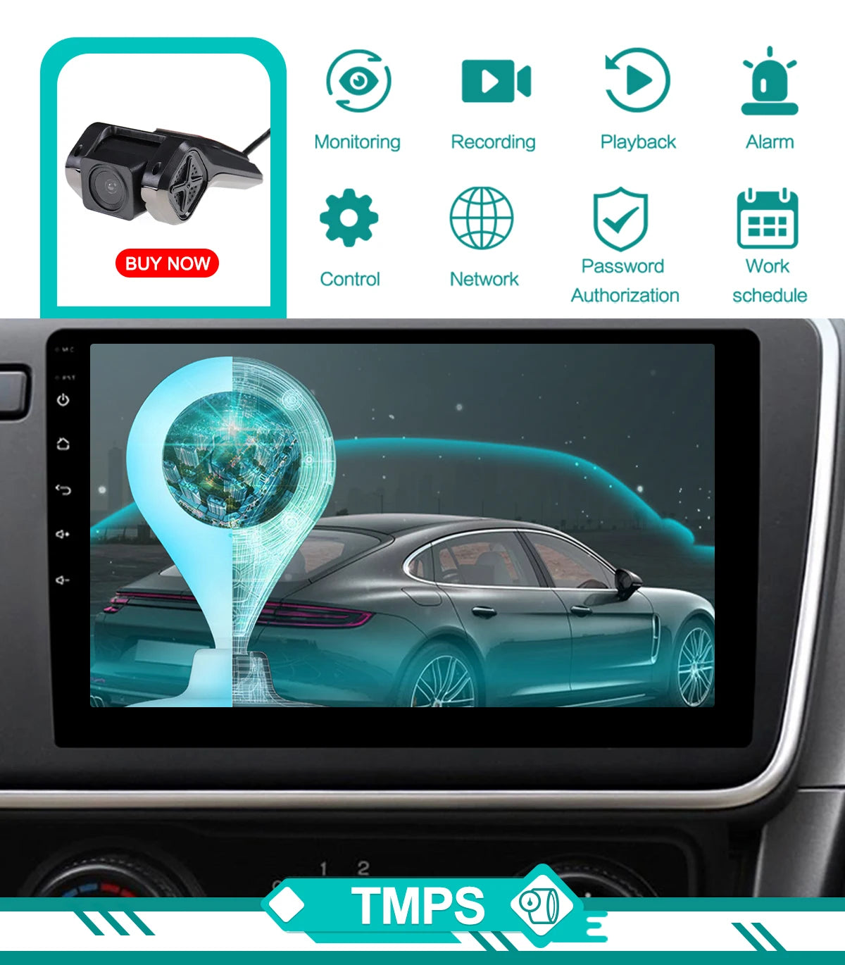 9 Inch Android Car Radio For Ferrari California 2009-2018 Navigation GPS Original Car Functions Auto Accessoires WIFI Carplay