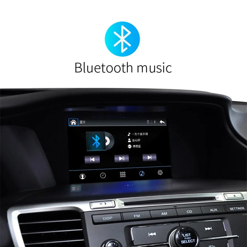 Car Media Player For Honda Accord 9 9.5,2013 2014 2015 2016 2017 5G Wireless Carplay Android Auto Bluetooth Phones,  Music
