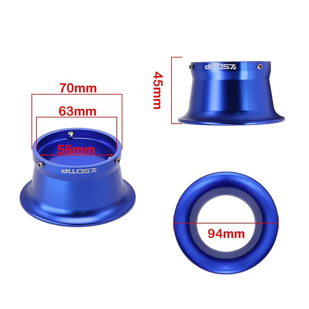 Color: Red - ZSDTRP 63mm Motorcycle Modified Carburetor Air Filter Cup The Wind Cup Horn Cup for PWK Keihin 34 36 38 40 42mm Carburtor - Premium Motorcycle Parts from Alconstar - Just $12.96! Shop now at Rapidvehicles