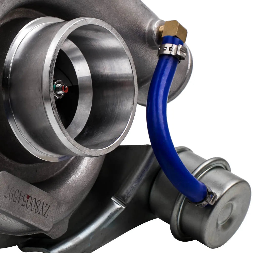 T3 T04E Turbo V-Band 400+HP Internal Wastegate+Oil Return+Feed Line Blow Off
