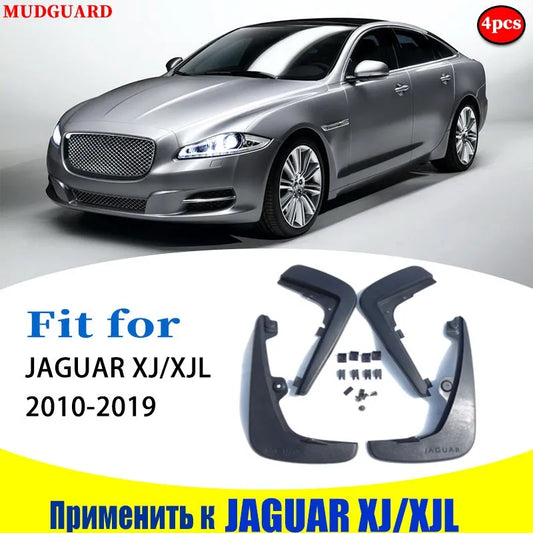 Mudflaps FOR JAGUAR XJ XJL Mudguards Fender Mud Flap Guard Splash Mudguard Fenders car accessories auto styline Front Rear 4pcs