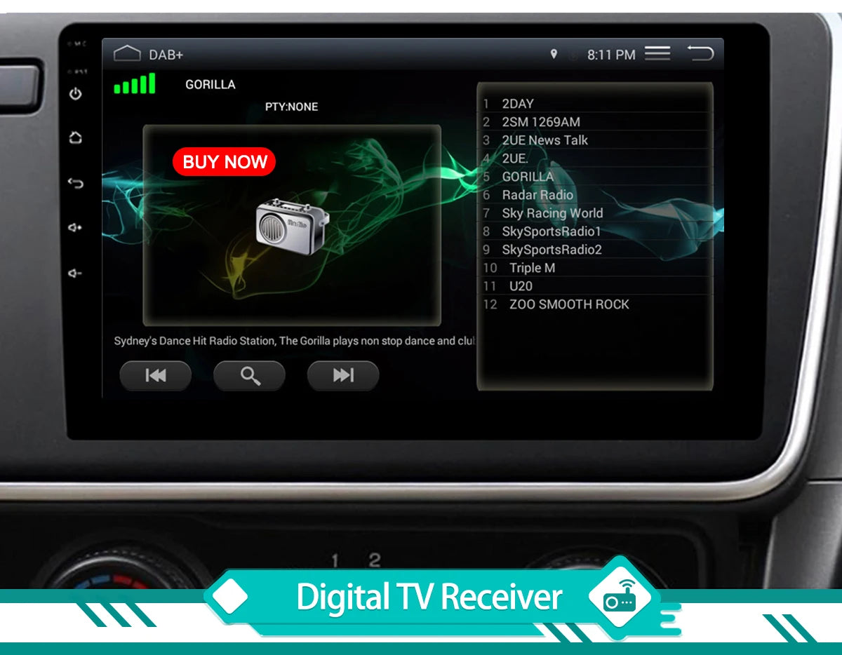 9 Inch Android Car Radio For Ferrari California 2009-2018 Navigation GPS Original Car Functions Auto Accessoires WIFI Carplay